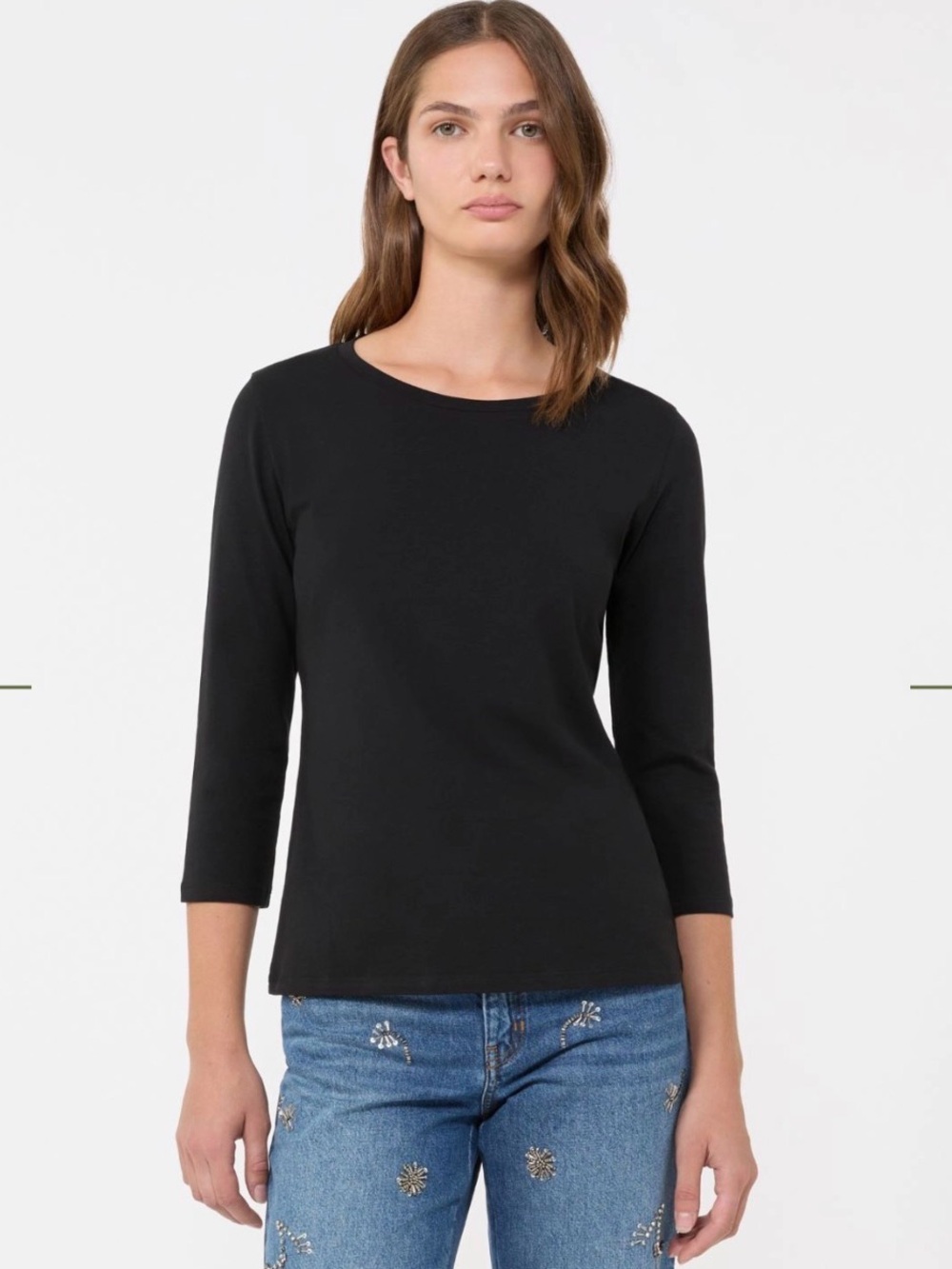 Weekend Max Mara Multia Stretch Tee Black